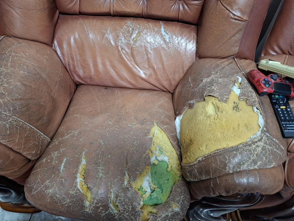 沙發修理案件圖片