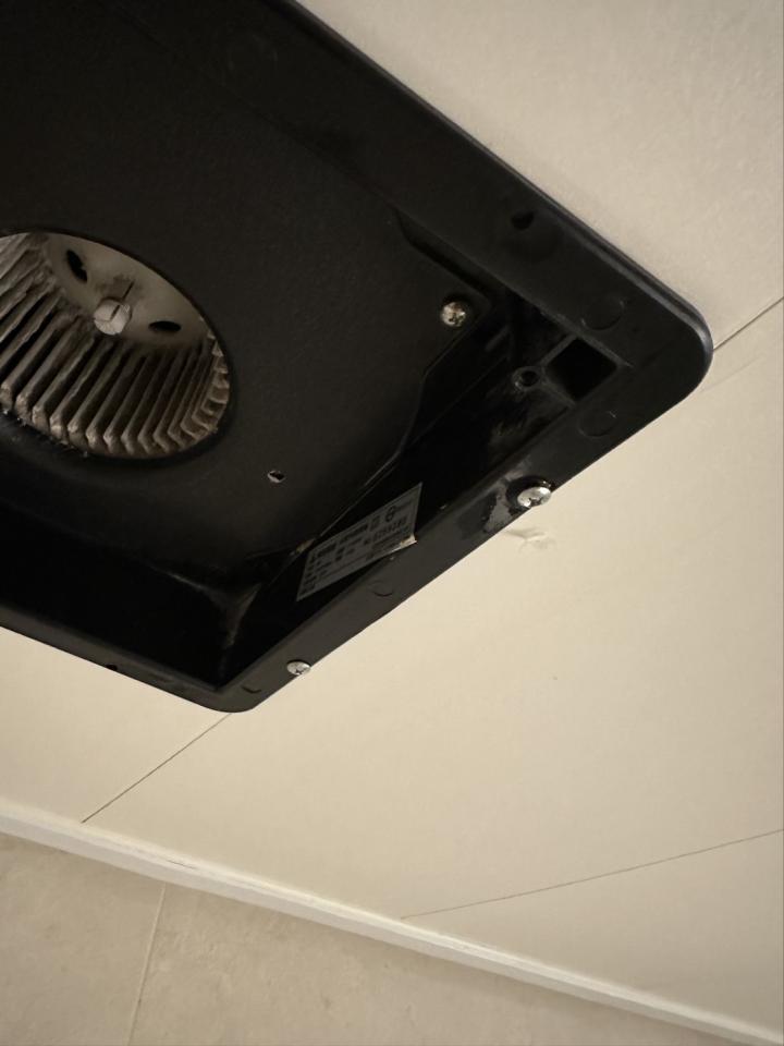 浴室抽風機安裝案件圖片