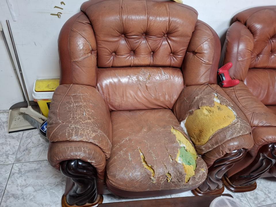 沙發修理案件圖片