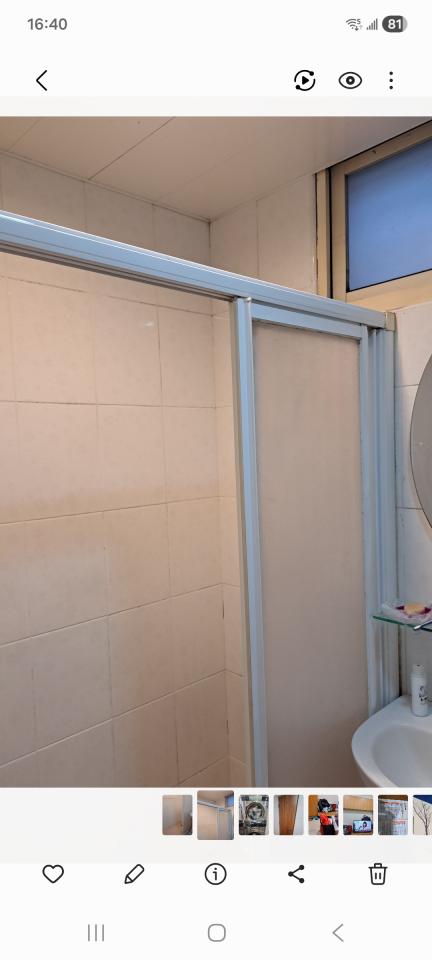 淋浴拉門安裝維修案件圖片