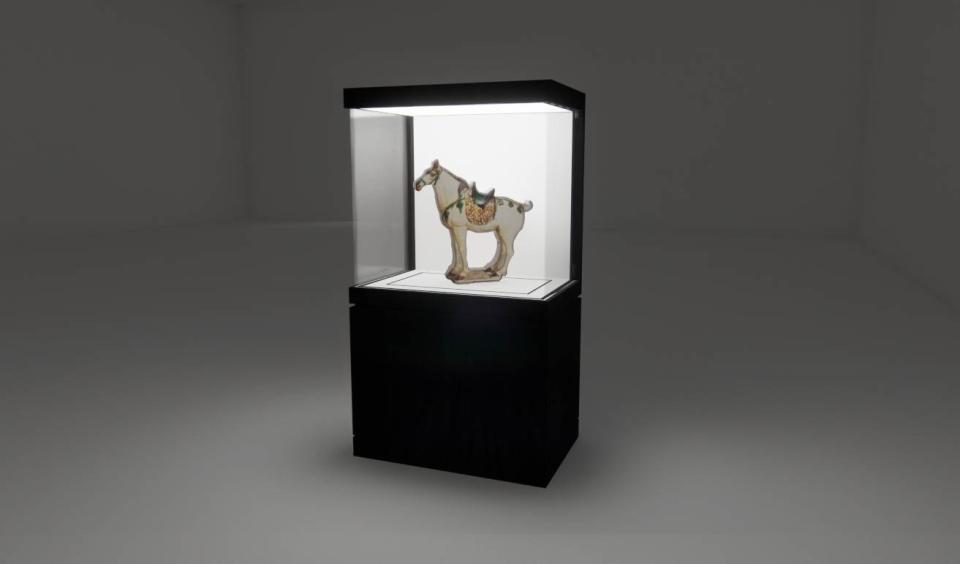 玻璃展示櫃訂做案件圖片