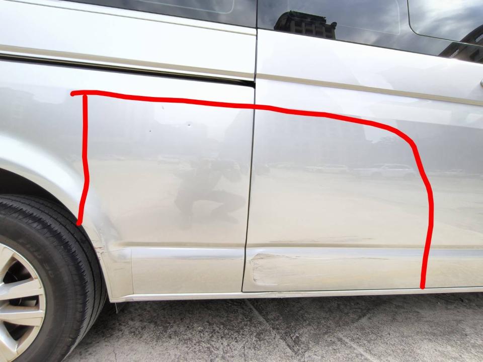 汽車板金烤漆案件圖片