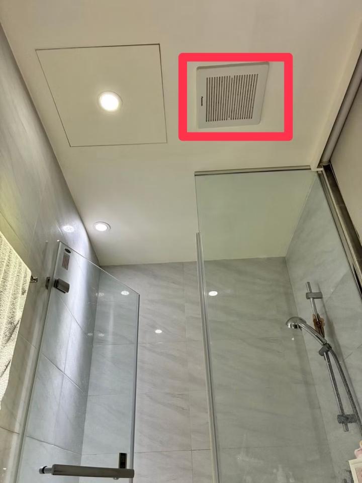 浴室暖風機安裝案件圖片