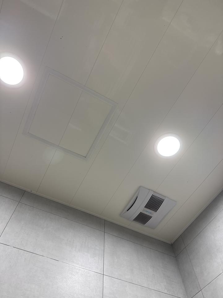 浴室暖風機安裝案件圖片