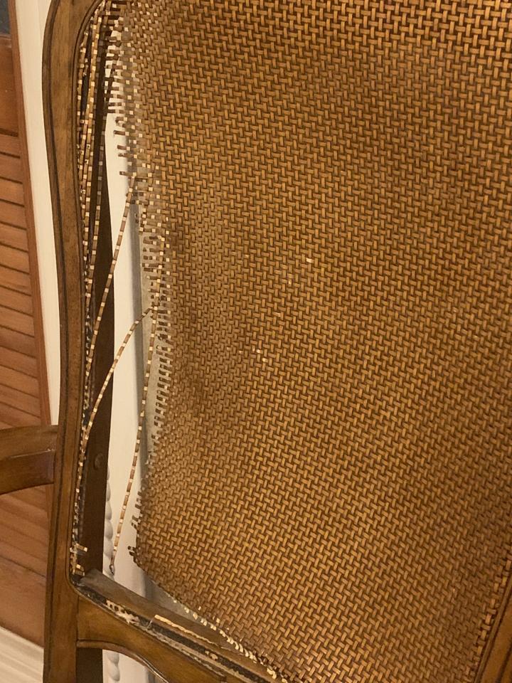 藤椅修理案件圖片