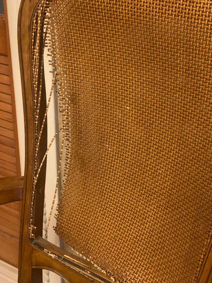 藤椅修理案件圖片