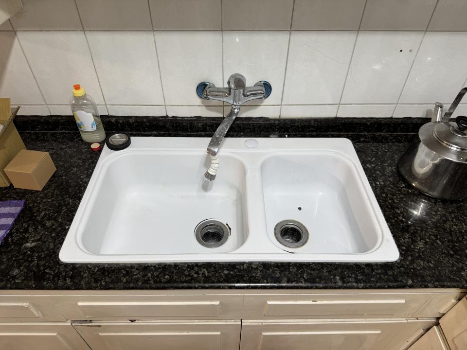 廚房水槽更換案件圖片