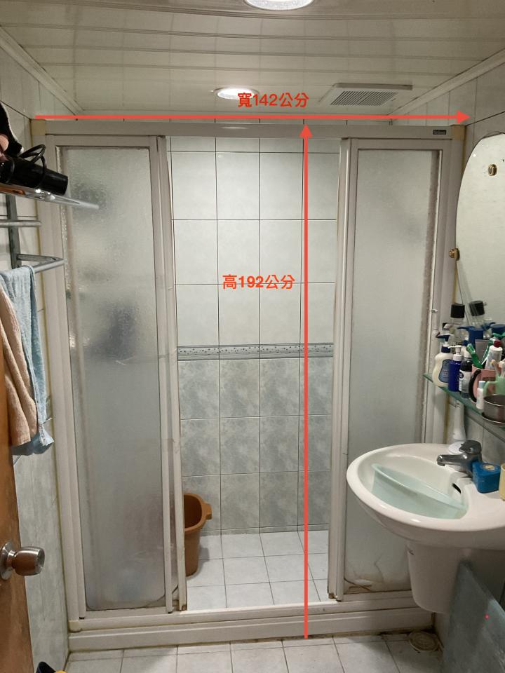 淋浴拉門安裝維修案件圖片