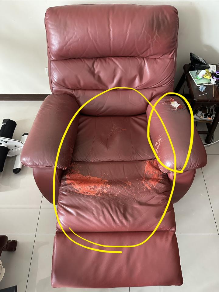 沙發修理案件圖片