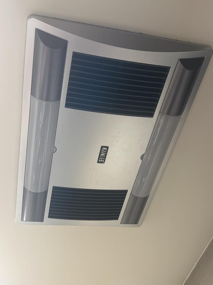 浴室暖風機安裝案件圖片
