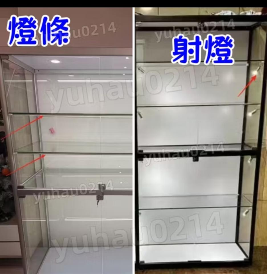 玻璃展示櫃訂做案件圖片