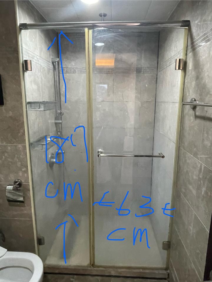 淋浴拉門安裝維修案件圖片