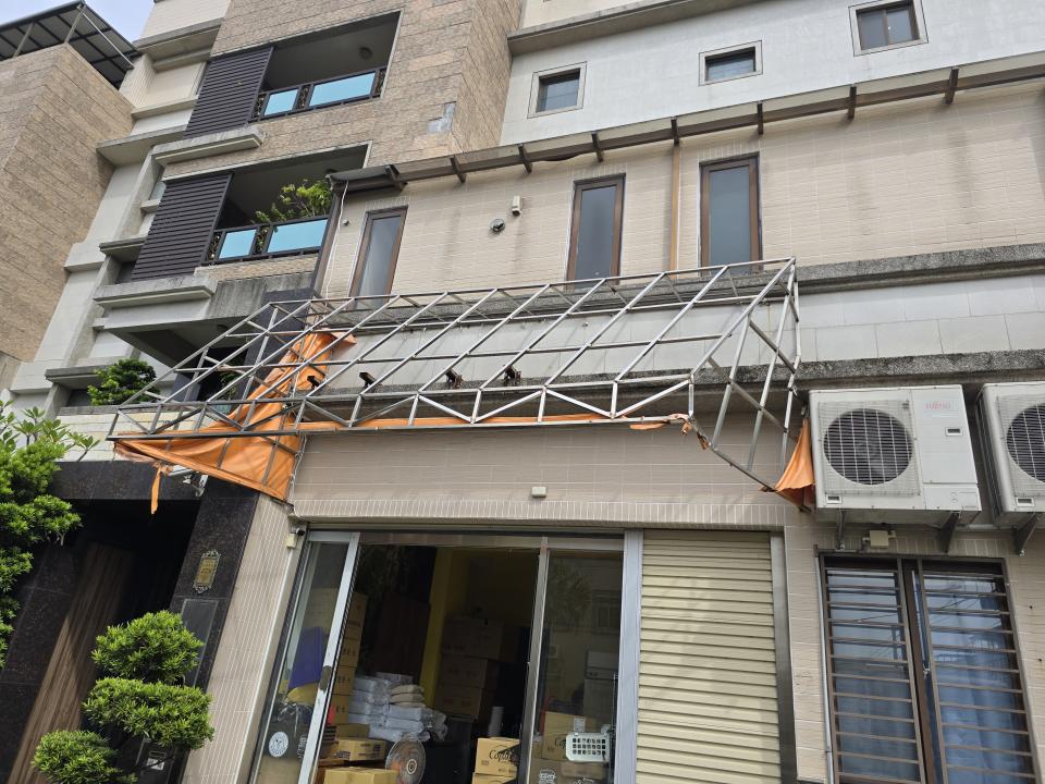 遮雨棚安裝案件圖片