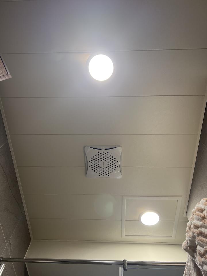 浴室暖風機安裝案件圖片