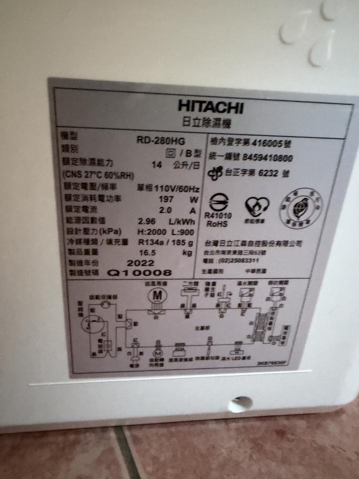 除濕機清洗案件圖片
