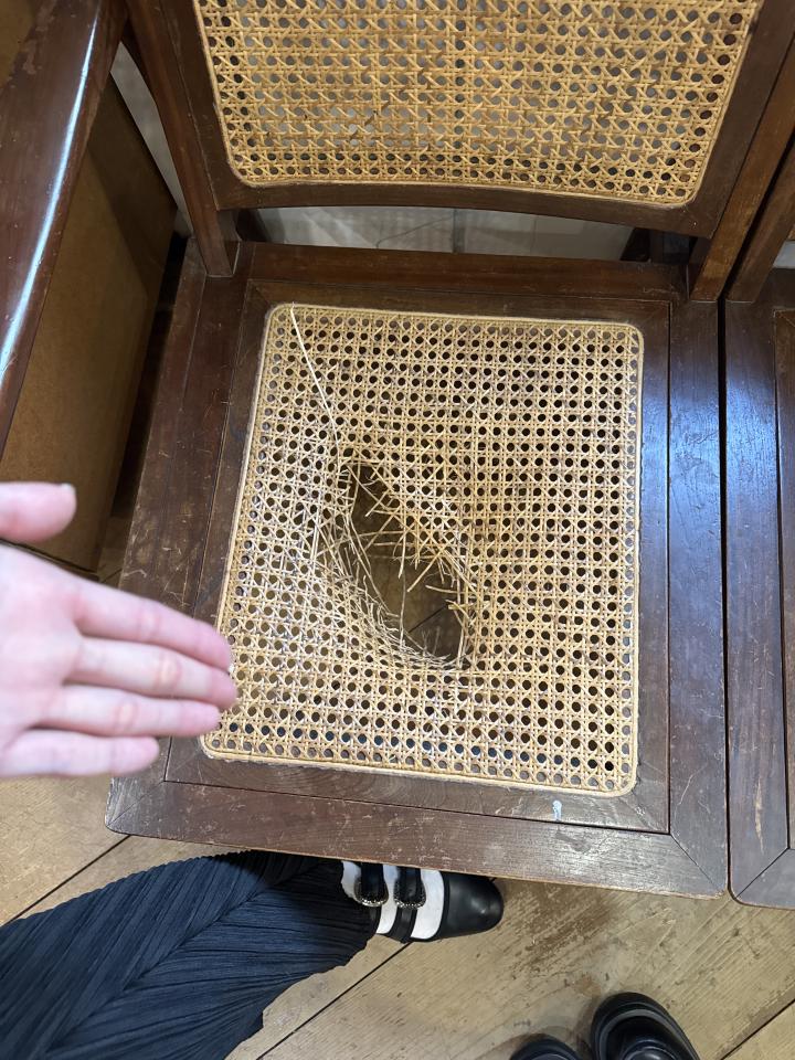 藤椅修理案件圖片