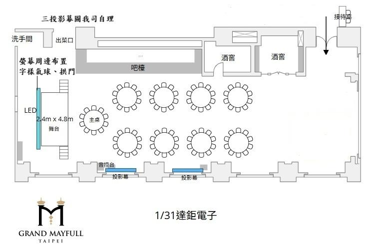 活動場地佈置案件圖片