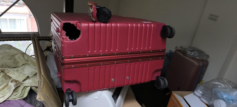 行李箱維修案件圖片