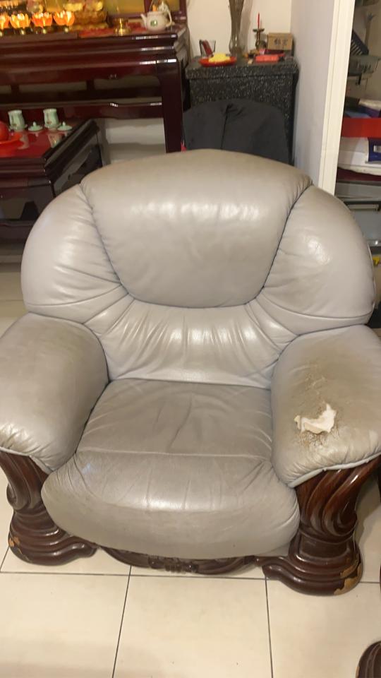 沙發修理案件圖片