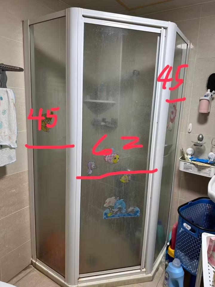 淋浴拉門安裝維修案件圖片