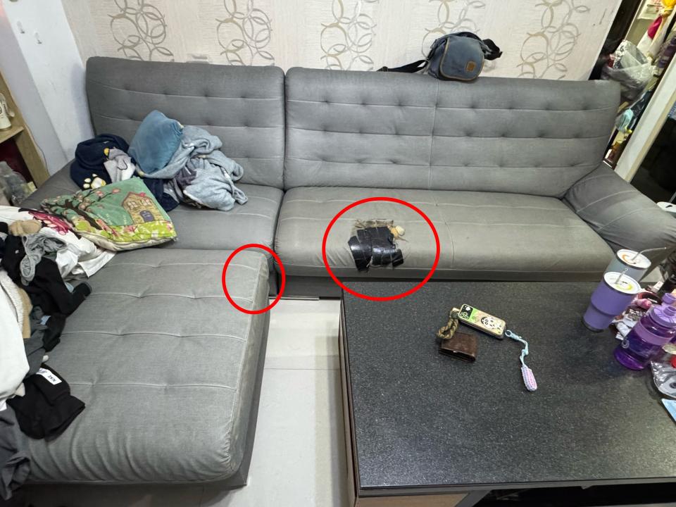 沙發修理案件圖片