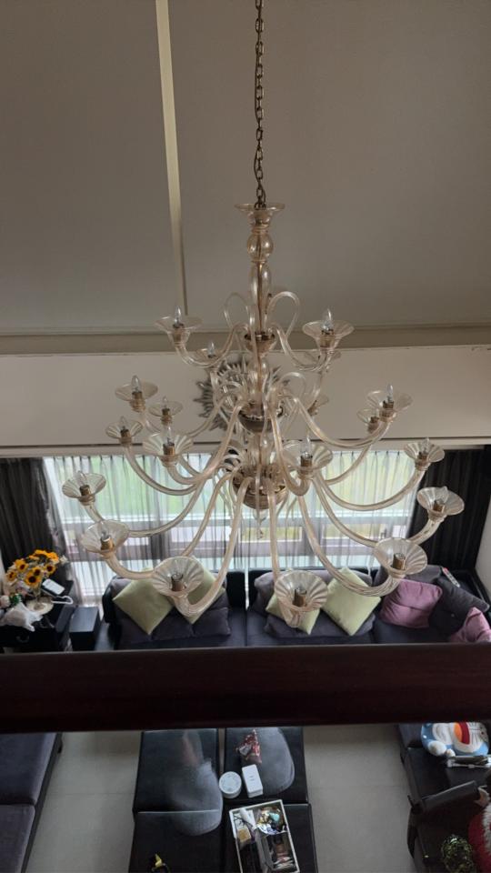 水晶燈清洗案件圖片