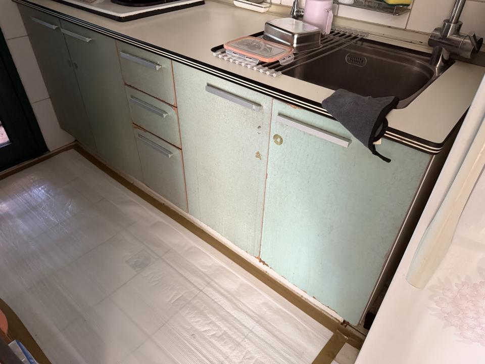 櫥櫃門片更換案件圖片