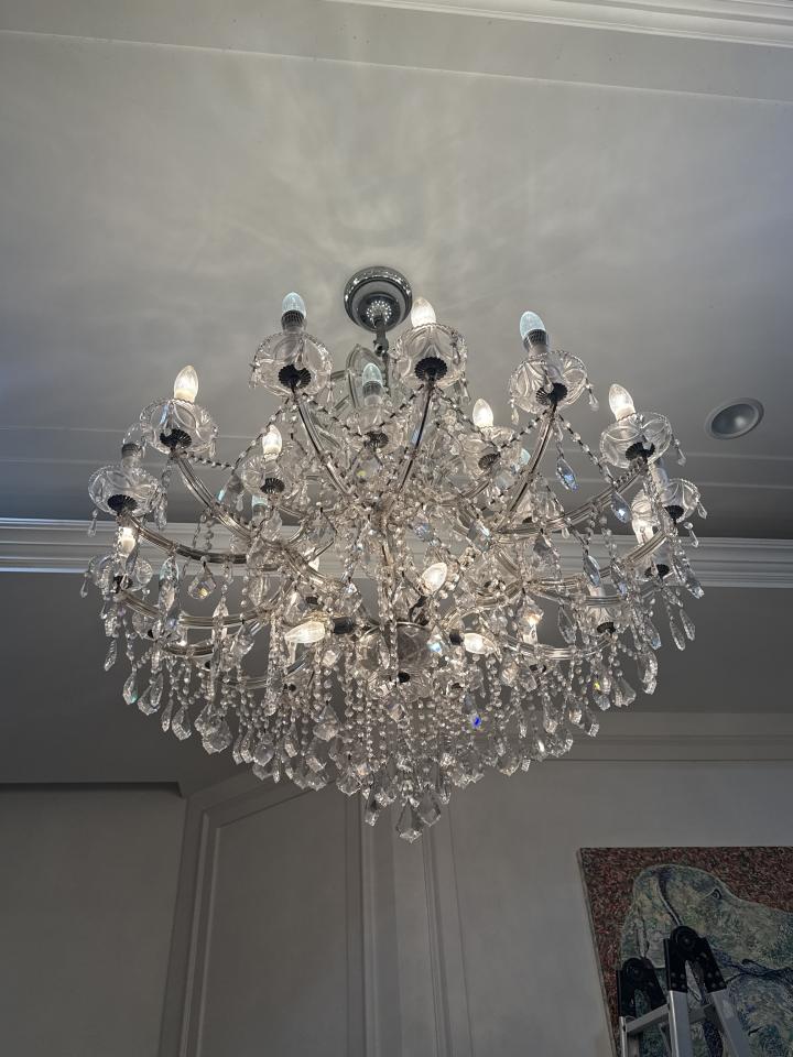 水晶燈清洗案件圖片