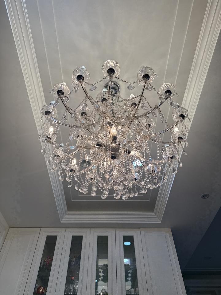 水晶燈清洗案件圖片