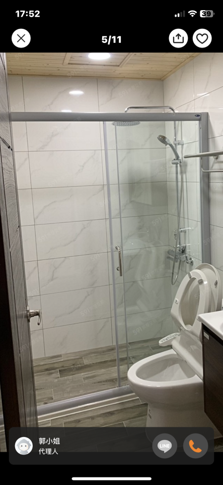 淋浴拉門安裝維修案件圖片