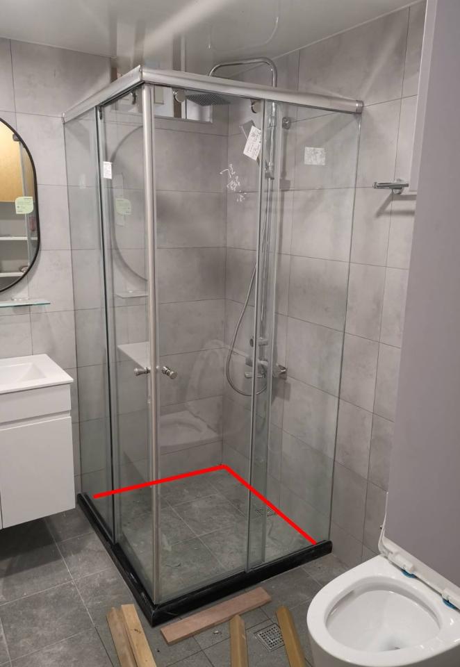 淋浴拉門安裝維修案件圖片