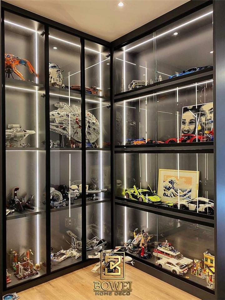 玻璃展示櫃訂做案件圖片