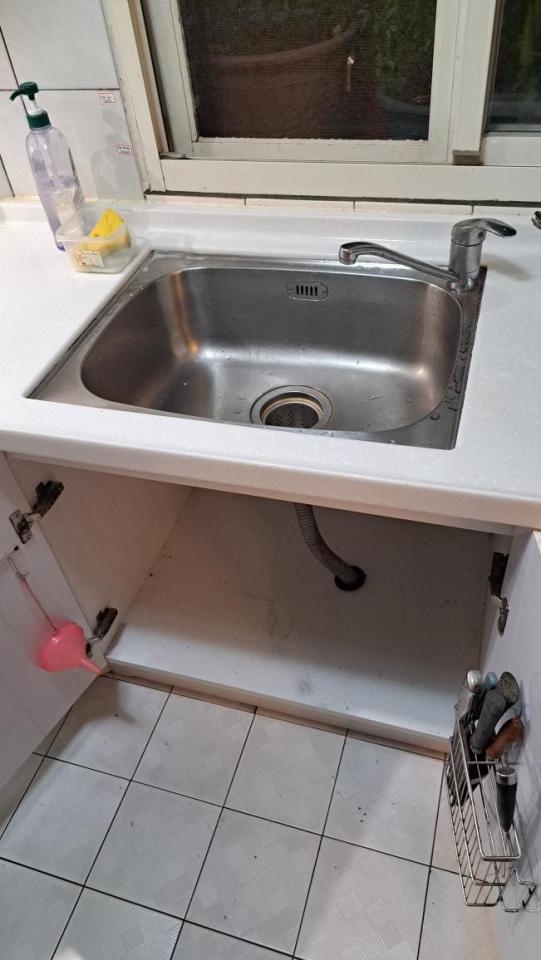 廚房水槽更換案件圖片