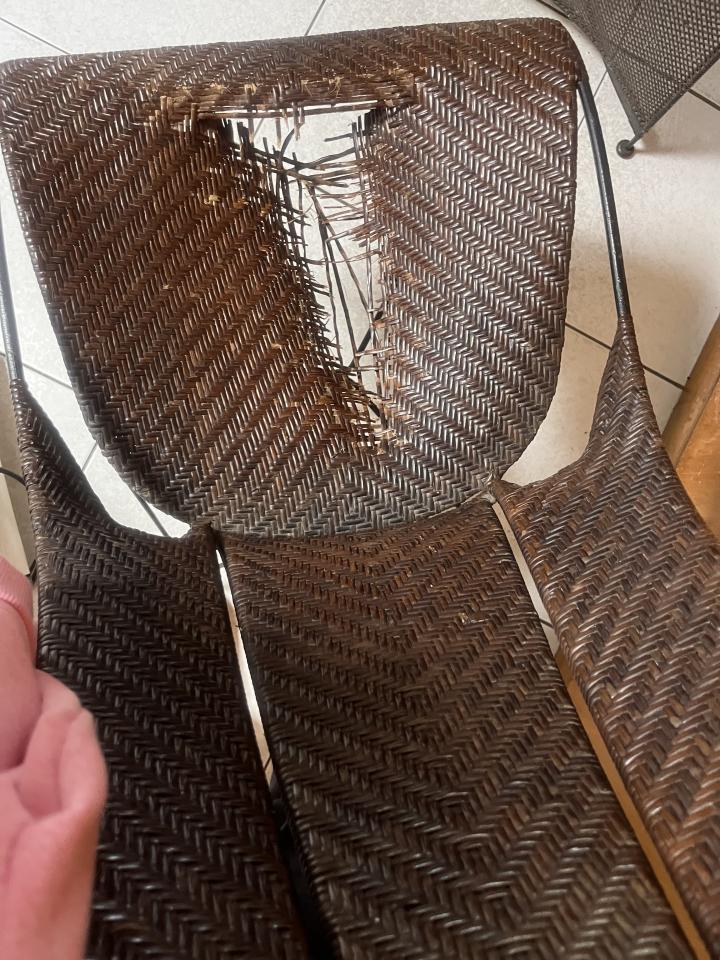 藤椅修理案件圖片