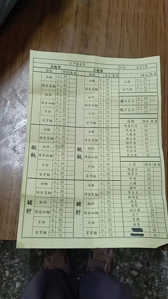 菜單設計案件圖片