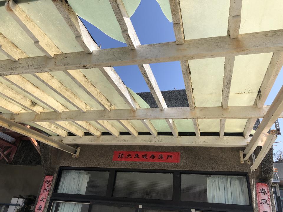 遮雨棚安裝案件圖片