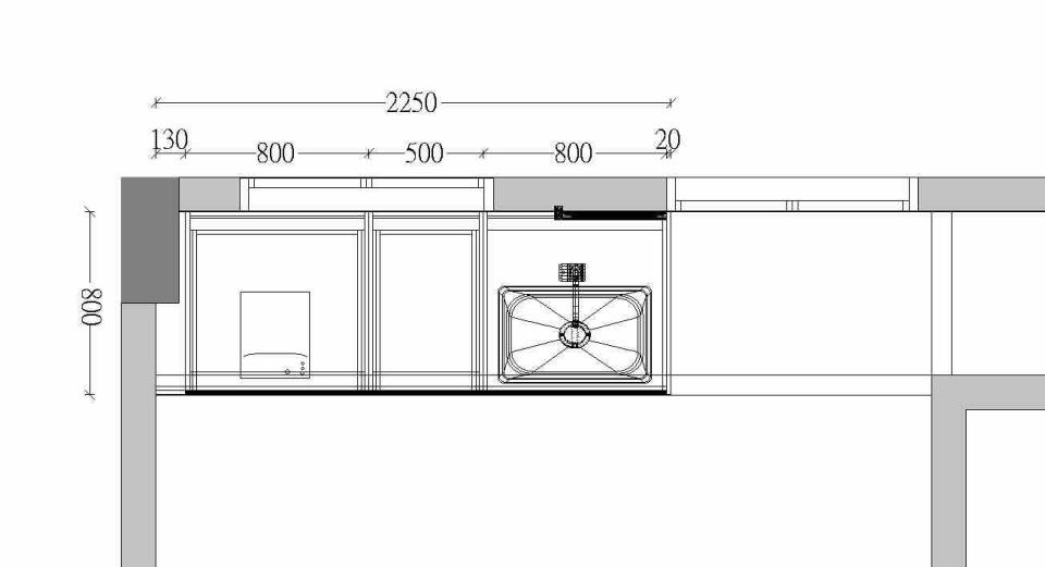 廚房設計案件圖片