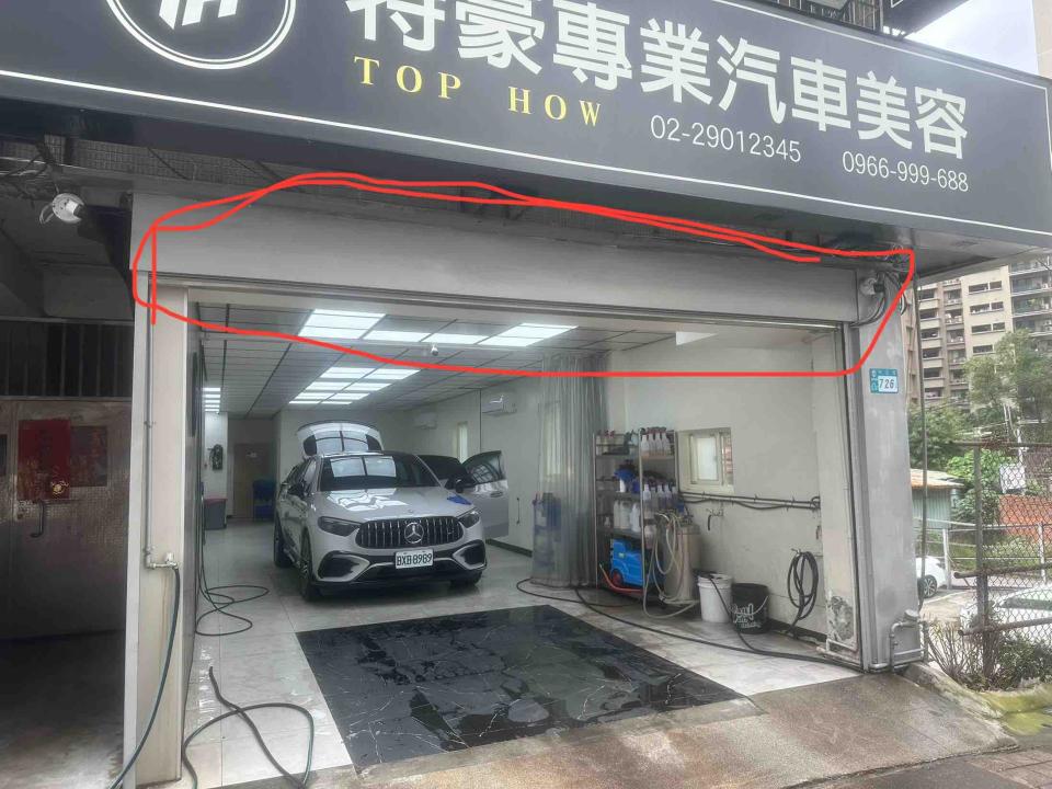 遮雨棚安裝案件圖片