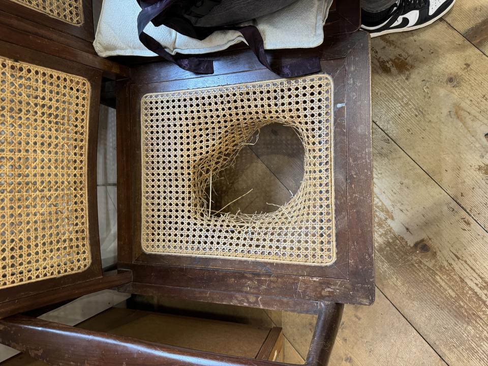 藤椅修理案件圖片