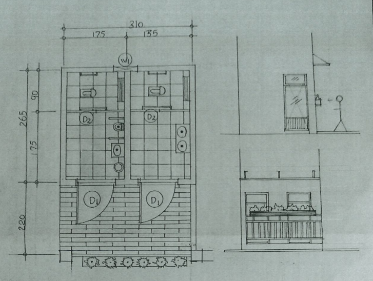 廁所隔間案件圖片
