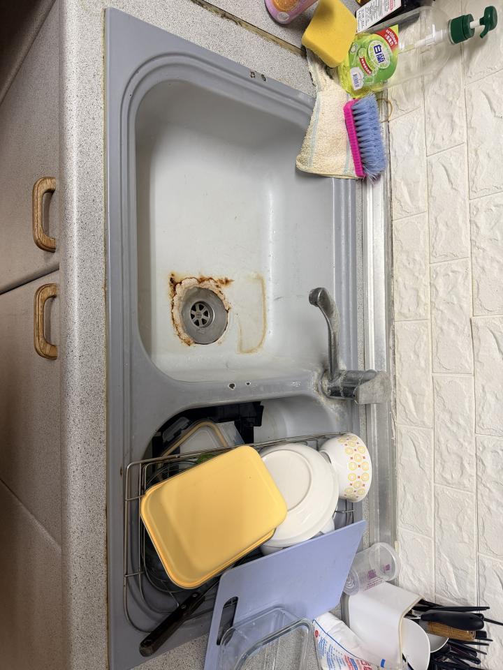 廚房水槽更換案件圖片