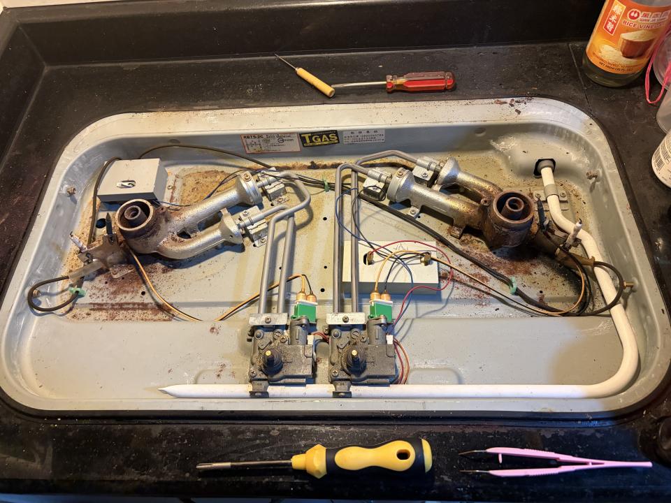 瓦斯爐安裝維修案件圖片