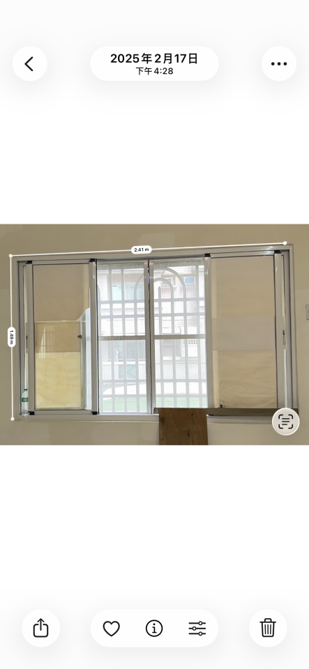 窗簾安裝維修案件圖片