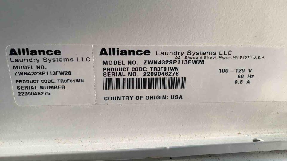 洗衣機清洗案件圖片