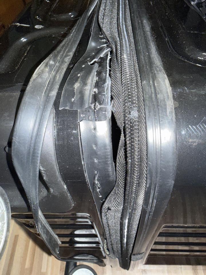 行李箱維修案件圖片