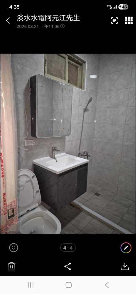 淋浴拉門安裝維修案件圖片