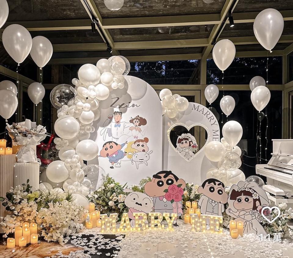 求婚佈置案件圖片