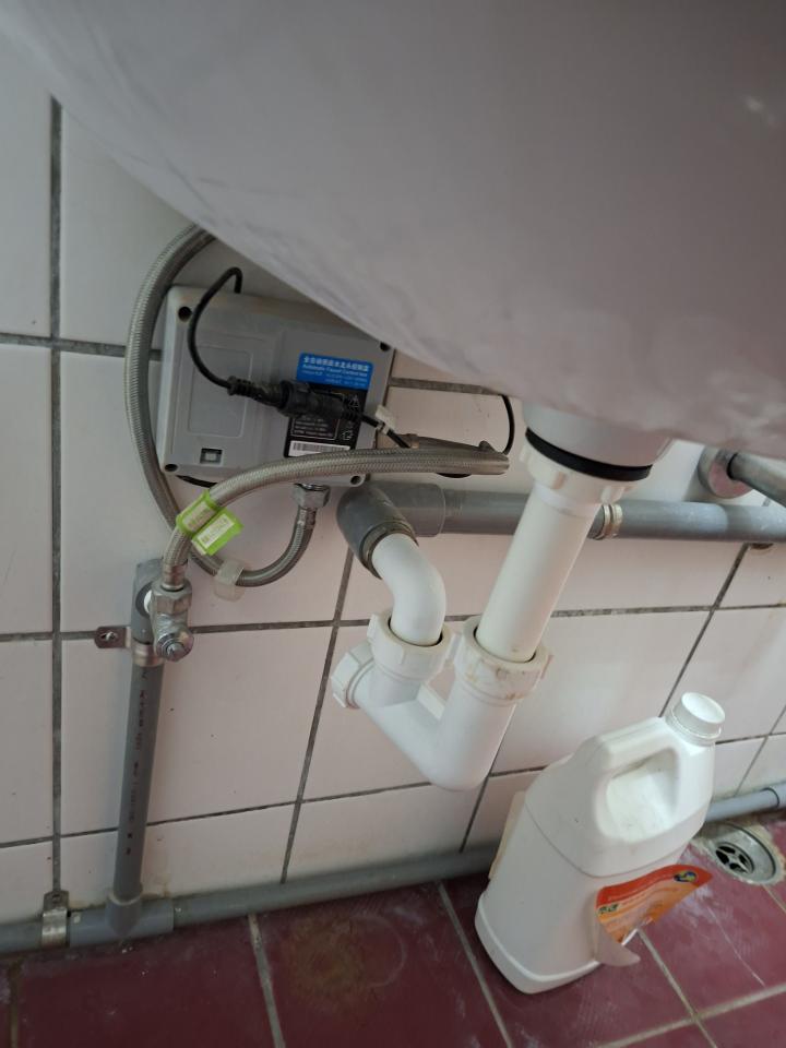 感應式水龍頭安裝案件圖片