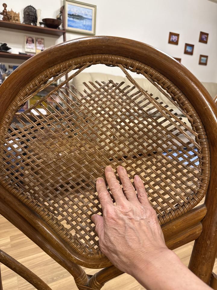 藤椅修理案件圖片