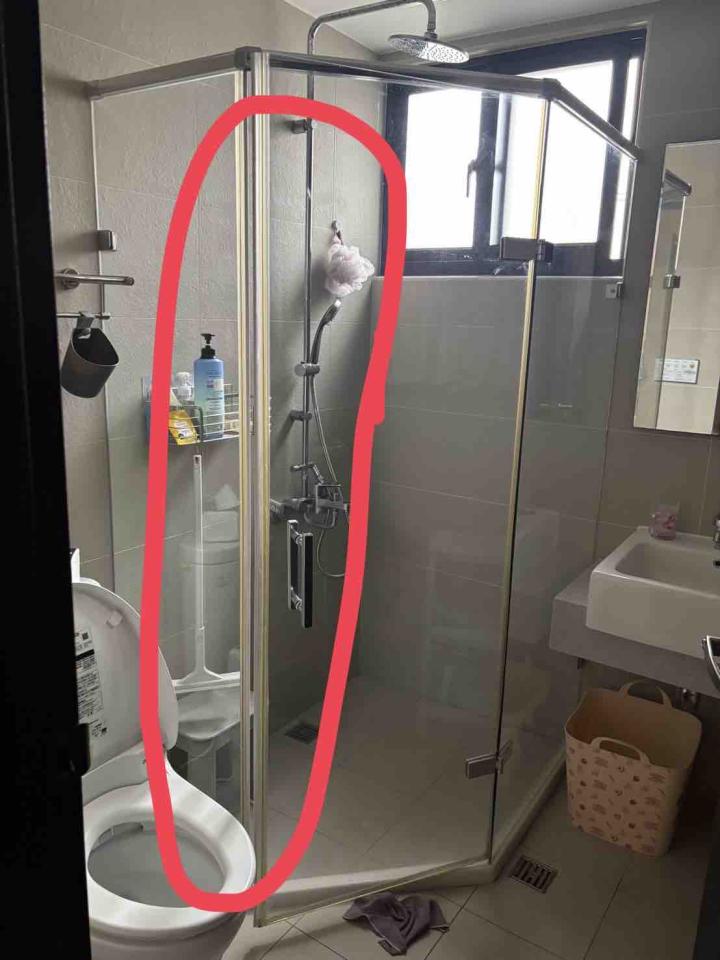 淋浴拉門安裝維修案件圖片